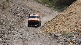 Ankara'da zorlu parkurda Off-Road heyecanı