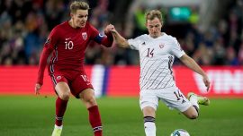 Letonya'dan Norveç'e çelme
