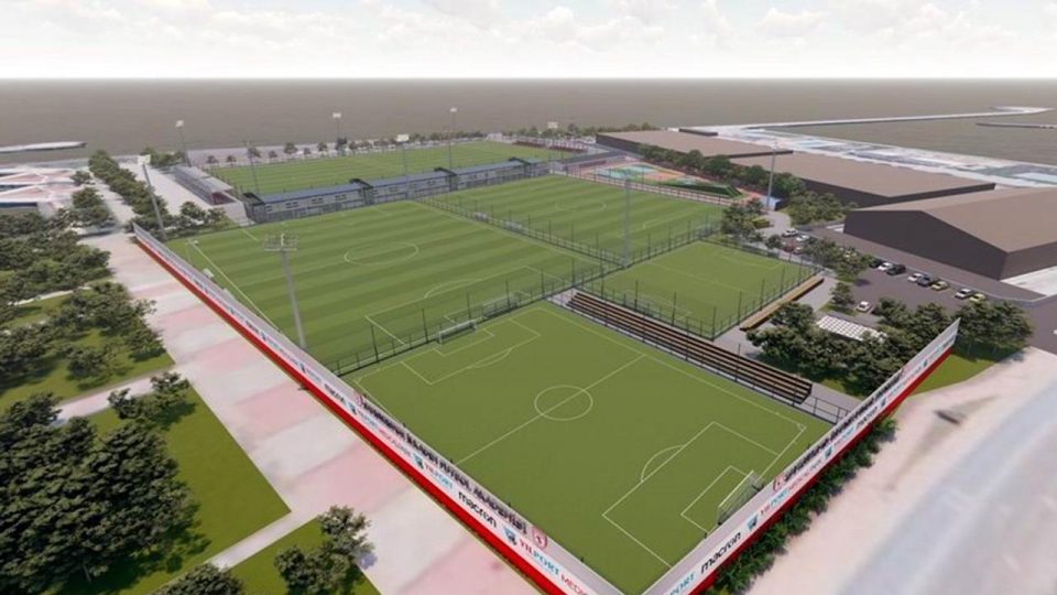 Samsunspor Mustafa Kemal Erkanat Altyapı Tesisleri açıldı